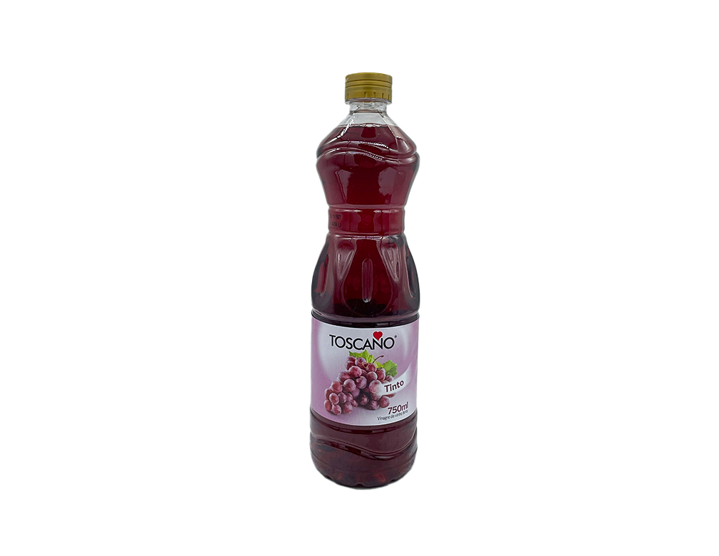 VINAGRE DE VINHO TINTO TOSCANO 750 ML (CX 12 FR)